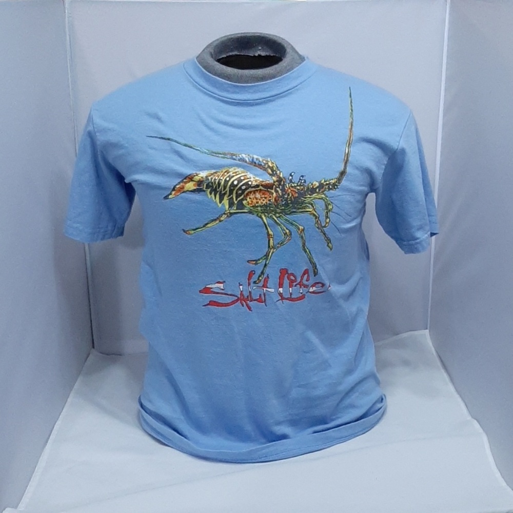 Salt Life blue lobster t-shirt